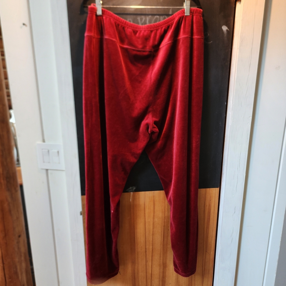 Gudrun Sjoden Red Straight Leg Pants